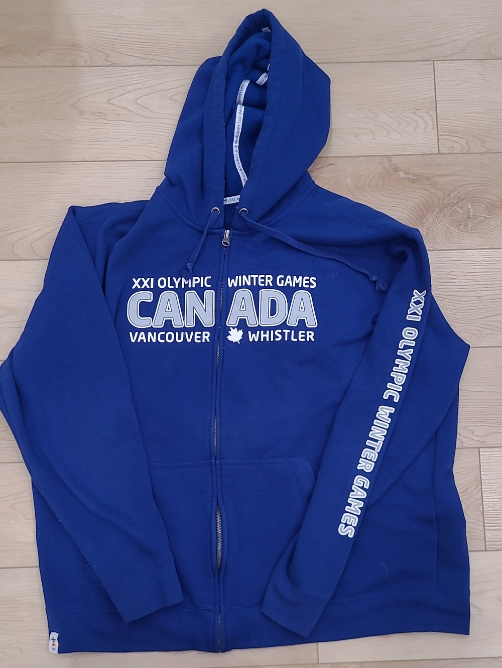Vancouver 2010 Winter Olympics Full-Zip Hoodie